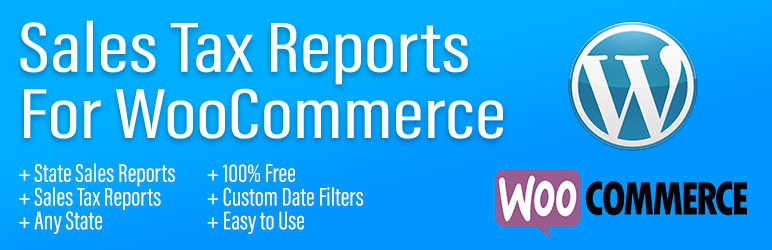 Sales Tax Reports For WooCommerce Preview Wordpress Plugin - Rating, Reviews, Demo & Download