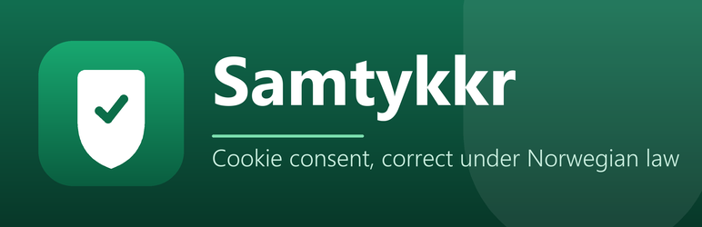 Samtykkr Preview Wordpress Plugin - Rating, Reviews, Demo & Download