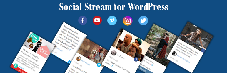 Saragna – Social Stream WordPress Preview - Rating, Reviews, Demo & Download