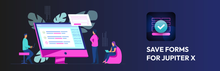 Save & Export Forms For Jupiter X Preview Wordpress Plugin - Rating, Reviews, Demo & Download