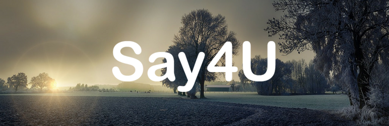 Say4U Preview Wordpress Plugin - Rating, Reviews, Demo & Download