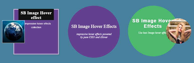 SB Image Hover Effects Preview Wordpress Plugin - Rating, Reviews, Demo & Download