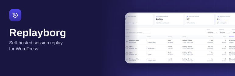 SB Replayborg Preview Wordpress Plugin - Rating, Reviews, Demo & Download