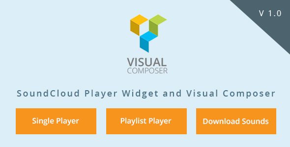 SC Media – SoundCloud Player Widget And Visual Composer Preview Wordpress Plugin - Rating, Reviews, Demo & Download
