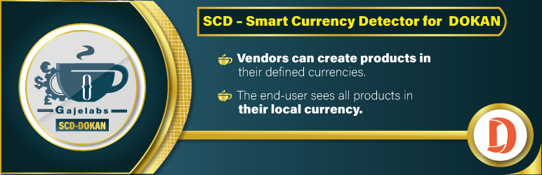 SCD – Smart Currency Detector – Variant For Dokan Preview Wordpress Plugin - Rating, Reviews, Demo & Download