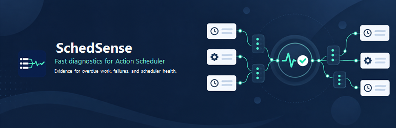SchedSense: Fast Diagnostics For Action Scheduler Preview Wordpress Plugin - Rating, Reviews, Demo & Download