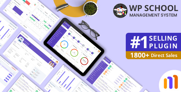 School Management System Plugin for Wordpress Preview - Rating, Reviews, Demo & Download