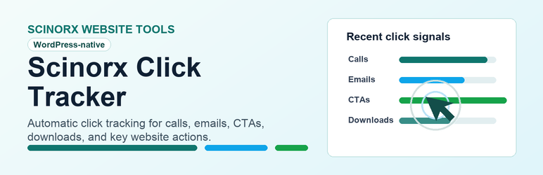 Scinorx Click Tracker Preview Wordpress Plugin - Rating, Reviews, Demo & Download