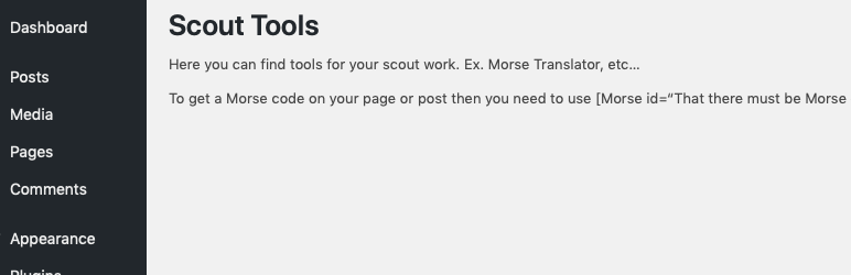 Scout Tools Preview Wordpress Plugin - Rating, Reviews, Demo & Download
