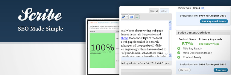 Scribe Preview Wordpress Plugin - Rating, Reviews, Demo & Download