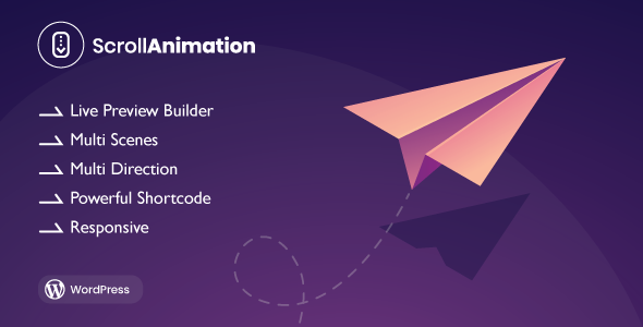 Scroll Animation – Scroll Magic Plugin for Wordpress Preview - Rating, Reviews, Demo & Download