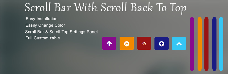 Scroll Bar With Back To Top Preview Wordpress Plugin - Rating, Reviews, Demo & Download