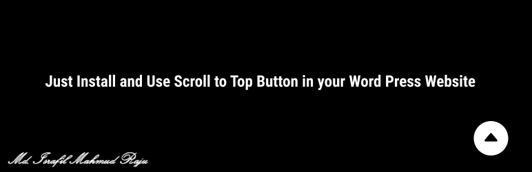 Scroll Me Up Button Preview Wordpress Plugin - Rating, Reviews, Demo & Download
