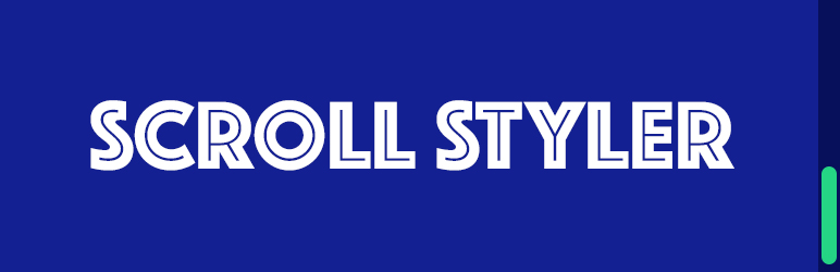 Scroll Styler Preview Wordpress Plugin - Rating, Reviews, Demo & Download