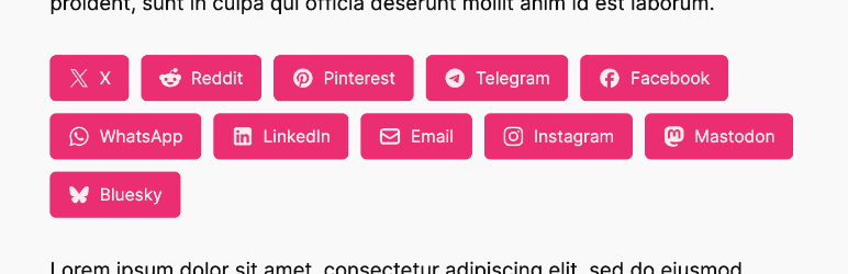 Seamless Social Sharing Preview Wordpress Plugin - Rating, Reviews, Demo & Download