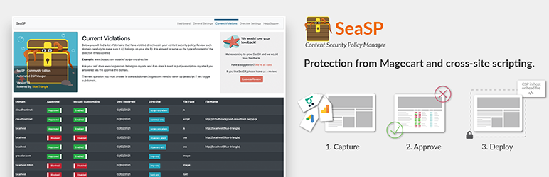 SeaSP Community Edition Preview Wordpress Plugin - Rating, Reviews, Demo & Download