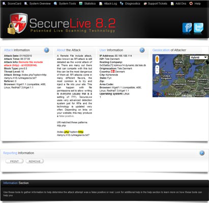 SecurePress Website Security System Preview Wordpress Plugin - Rating, Reviews, Demo & Download