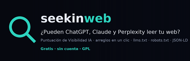 SeekinWeb AI Visibility Preview Wordpress Plugin - Rating, Reviews, Demo & Download