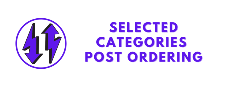Selected Categories Post Ordering Preview Wordpress Plugin - Rating, Reviews, Demo & Download