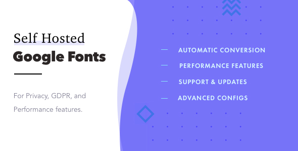 Self-Hosted Google Fonts Pro Preview Wordpress Plugin - Rating, Reviews, Demo & Download