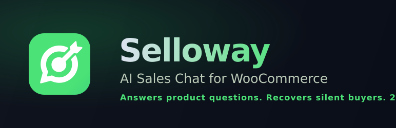 Selloway AI Chat For WooCommerce Preview Wordpress Plugin - Rating, Reviews, Demo & Download