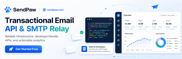 SendPaw Mail Preview Wordpress Plugin - Rating, Reviews, Demo & Download
