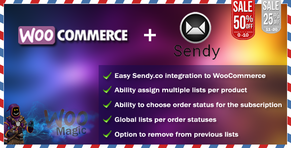 Sendy For Woocommerce Preview Wordpress Plugin - Rating, Reviews, Demo & Download