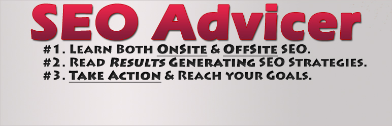 SEO Advicer By ScorpionGodLair Wordpress Plugin - Rating, Reviews, Demo & Download