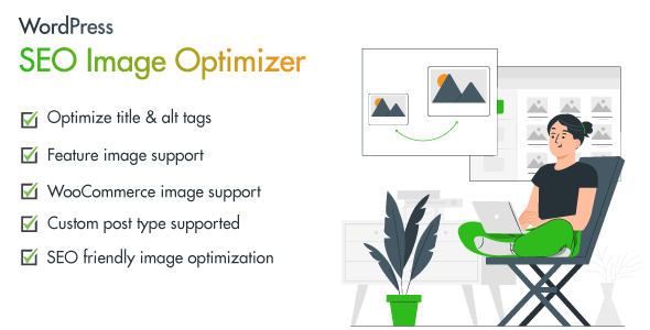 Seo Image Optimizer Plugin for Wordpress And WooCommerce Preview - Rating, Reviews, Demo & Download