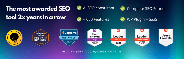 SEO Plugin By Squirrly SEO Preview - Rating, Reviews, Demo & Download