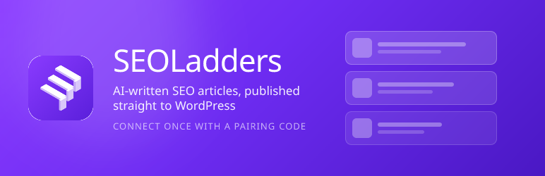 SEOLadders Preview Wordpress Plugin - Rating, Reviews, Demo & Download