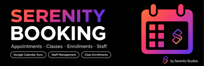 Serenity Booking Preview Wordpress Plugin - Rating, Reviews, Demo & Download