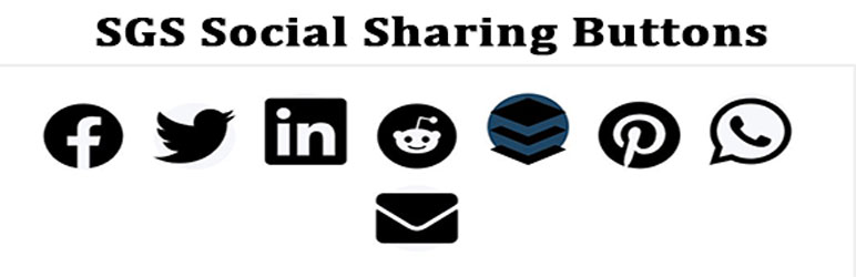 SGS Social Sharing Buttons Preview Wordpress Plugin - Rating, Reviews, Demo & Download