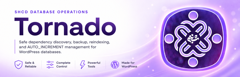 Shabnam Tornado Database Maintenance Preview Wordpress Plugin - Rating, Reviews, Demo & Download