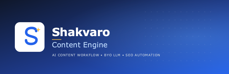 Shakvaro Content Engine Preview Wordpress Plugin - Rating, Reviews, Demo & Download