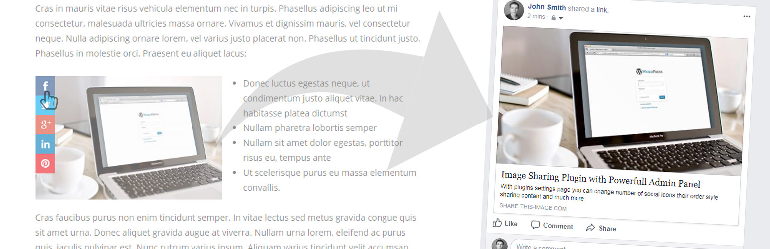Share This Image Preview Wordpress Plugin - Rating, Reviews, Demo & Download
