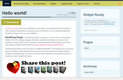 ShareThisPost Preview Wordpress Plugin - Rating, Reviews, Demo & Download