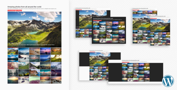 Sharp Gallery Plugin for Wordpress Preview - Rating, Reviews, Demo & Download