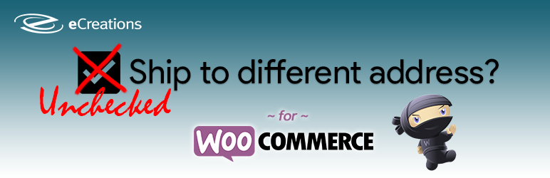 Ship To Different Address Unchecked For WooCommerce Preview Wordpress Plugin - Rating, Reviews, Demo & Download