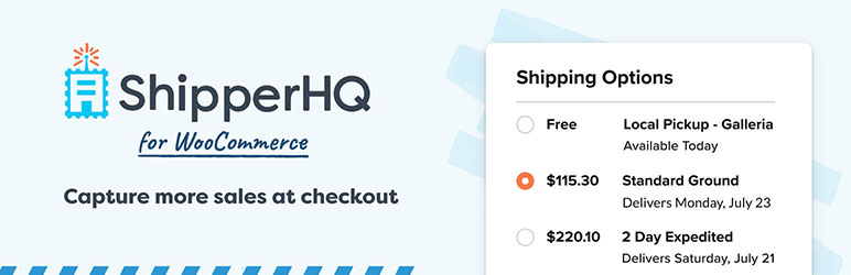 ShipperHQ For WooCommerce Preview Wordpress Plugin - Rating, Reviews, Demo & Download