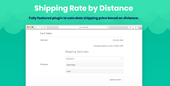 Shipping Rate By Distance For WooCommerce Preview Wordpress Plugin - Rating, Reviews, Demo & Download