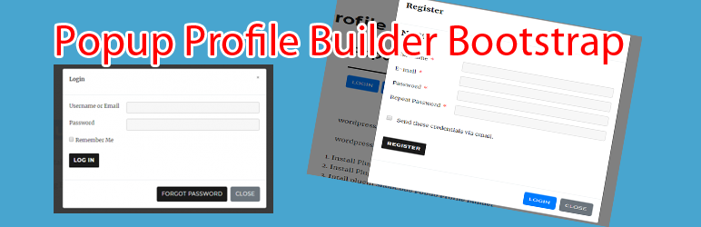 ShopCode Popup Profile Builder Preview Wordpress Plugin - Rating, Reviews, Demo & Download