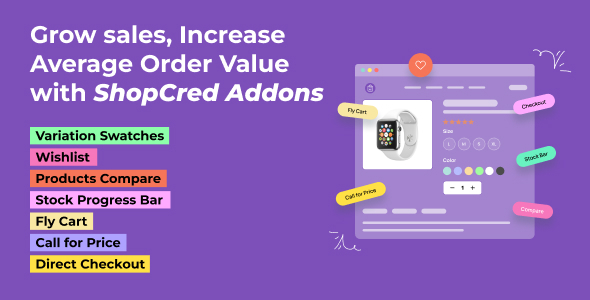 ShopCred Addons Preview Wordpress Plugin - Rating, Reviews, Demo & Download