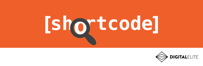 Shortcode Finder By Digital Elite Preview Wordpress Plugin - Rating, Reviews, Demo & Download