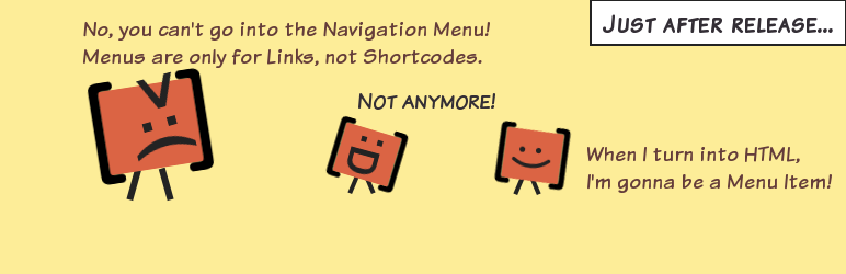 Shortcode In Menus Preview Wordpress Plugin - Rating, Reviews, Demo & Download