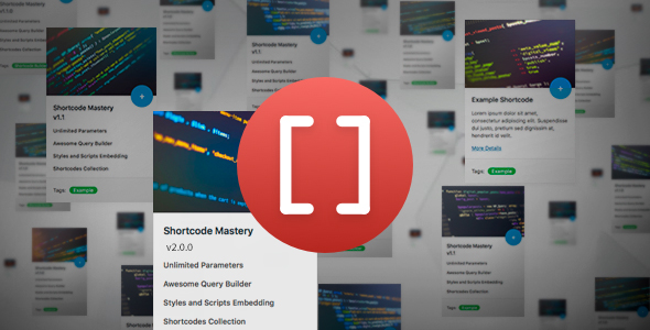 Shortcode Mastery Pro Preview Wordpress Plugin - Rating, Reviews, Demo & Download
