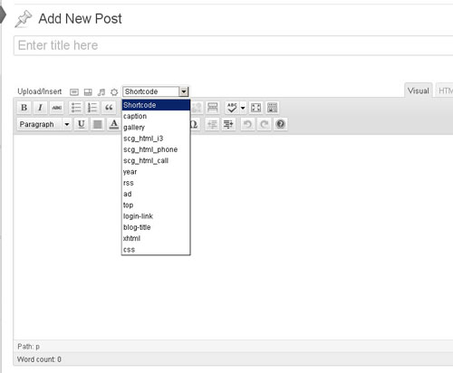 Shortcode Menu Dropdown Preview Wordpress Plugin - Rating, Reviews, Demo & Download