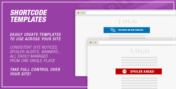 Shortcode Templates Preview Wordpress Plugin - Rating, Reviews, Demo & Download