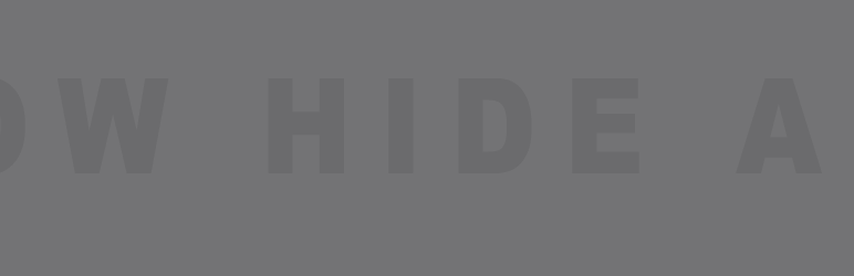 Show Hide Author Preview Wordpress Plugin - Rating, Reviews, Demo & Download