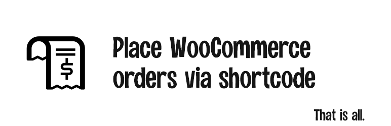 Show Orders Shortcode For WooCommerce Preview Wordpress Plugin - Rating, Reviews, Demo & Download